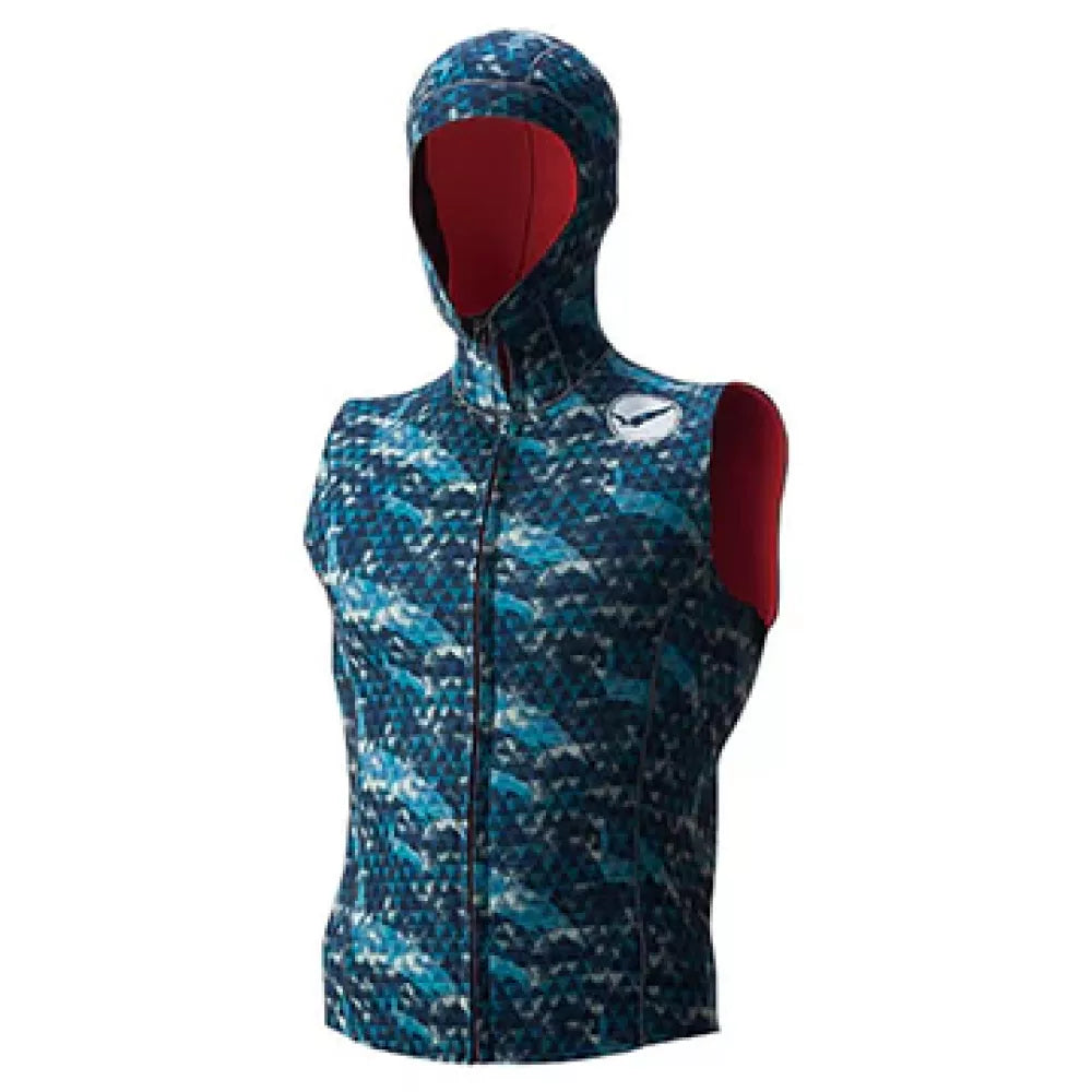 GULL 2MM x 3MM FIR HOOD VEST MEN’S